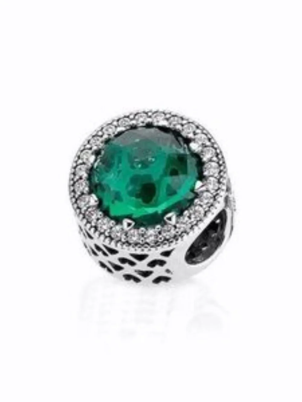 Pandora Sparkling Sea Green Charm